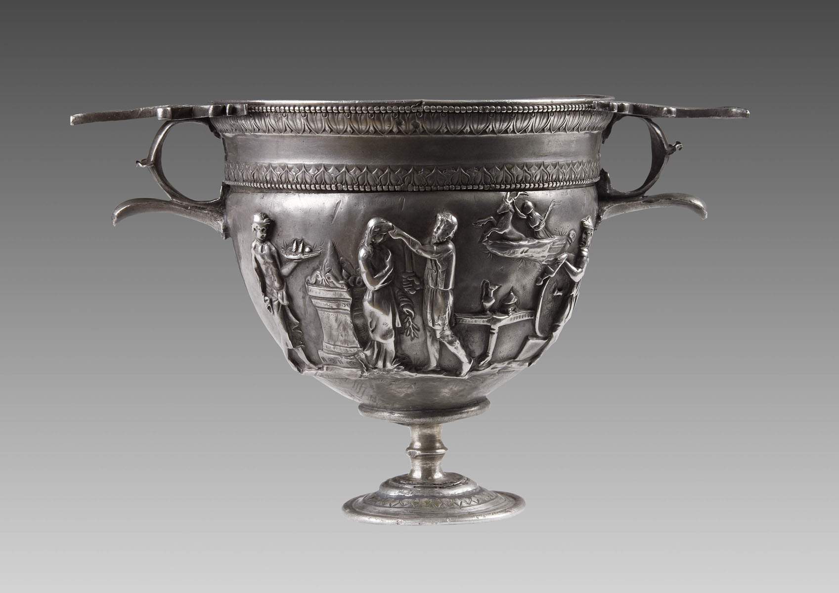 Skyphos with scenes from the Trojan cycle