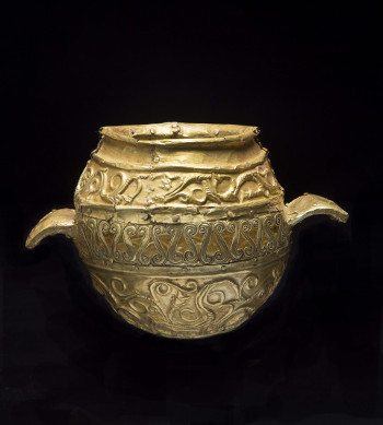 Celtic openwork vessel